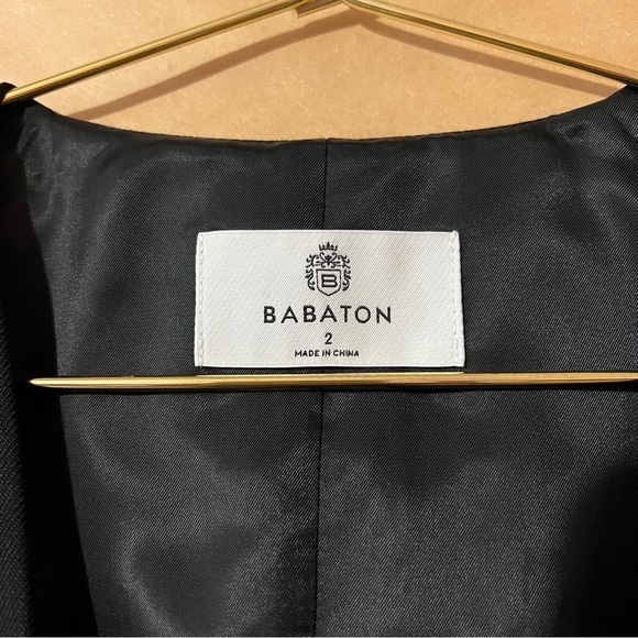 Aritzia | NWT Babaton Deniro Vest Button Up Wool Suit Vest Top Black Size 2 - Picture 3 of 11